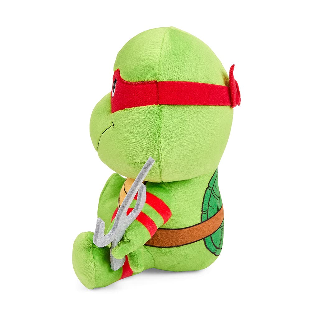 Kidrobot Teenage Mutant Ninja Turtles Raphael 7.5 Inch Phunny Plush