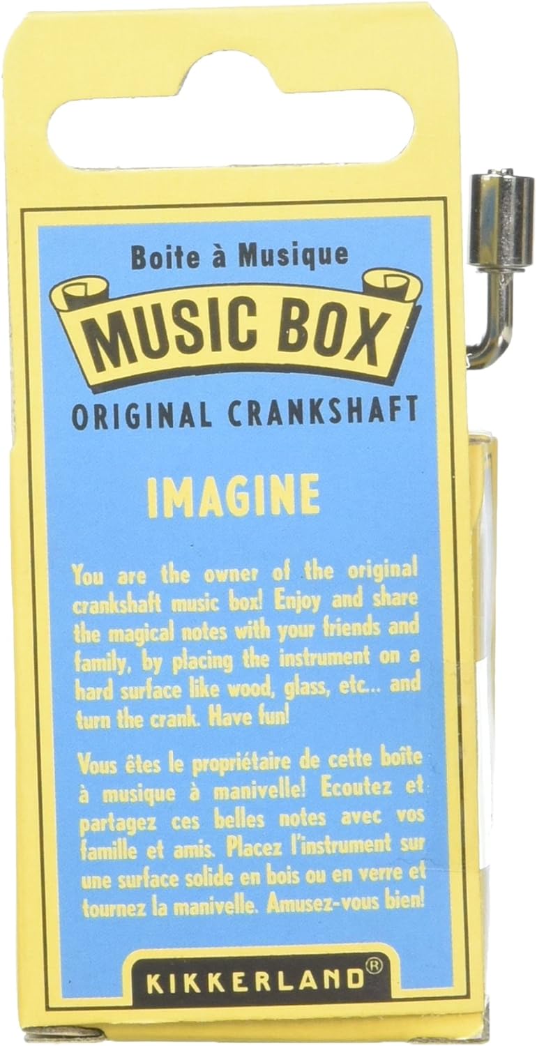 Kikkerland Pink Panther Crank Music Box