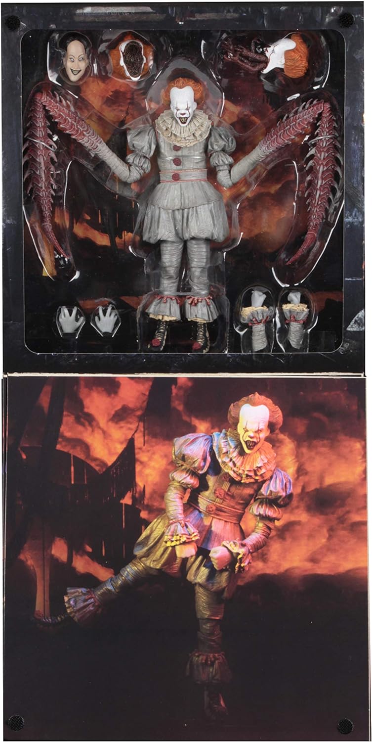 NECA - IT - 7” Scale Action Figure - Ultimate Pennywise The Dancing Clown (2017)