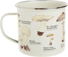 Gift Republic GR270058 Mushroom Enamel Mug, Multi, 500 milliliters