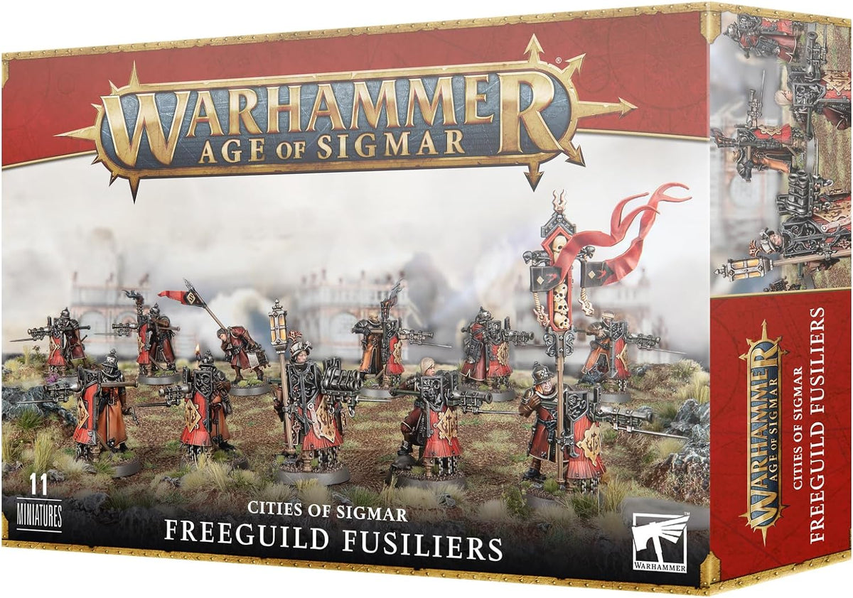 Warhammer - Cities of Sigmar - FREEGUILD FUSILLIERS